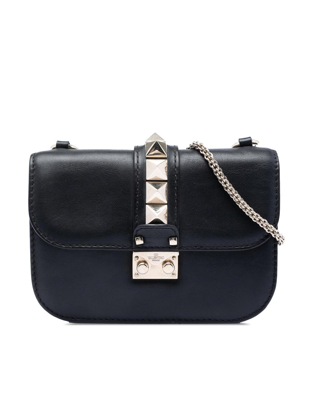 Valentino Small Leather Rockstud Glam #350280V47B